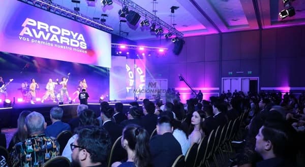 Los Propya Awards brillaron con lo mejor de la música nacional
