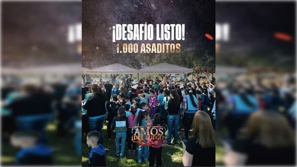 Amos del Fuego: Asaderos prepararon mil asaditos para niños de San Miguel