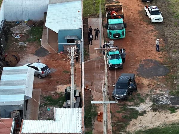 Desmantelan la mayor criptominería ilegal en Saltos del Guairá