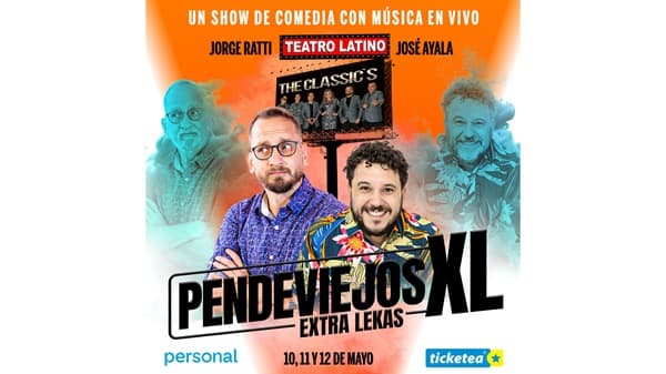 Pendeviejos XL: Humor y nostalgia en el Teatro Latino