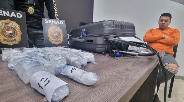 Nueva detención de “mula” en el aeropuerto de Asunción