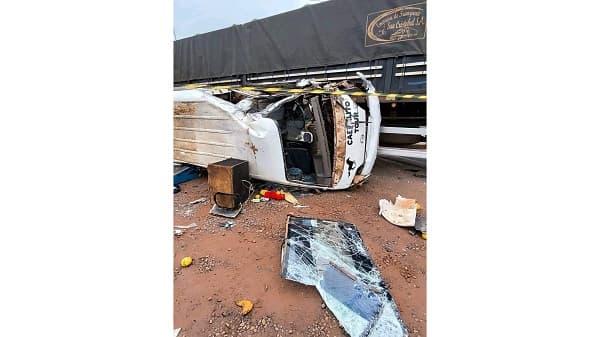 Accidente fatal en Villarrica cobra dos vidas en choque de camión