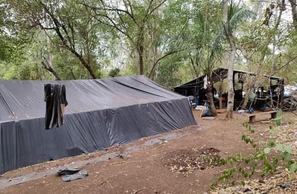 “11 mandamientos” regían la convivencia en un campamento narco desmantelado por la Senad