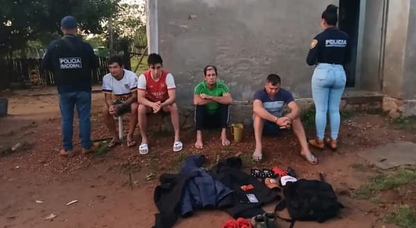Policía detiene a sospechosos de múltiples asaltos en Luque