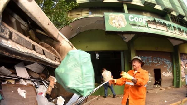 Asunción interviene edificio abandonado usado por adictos