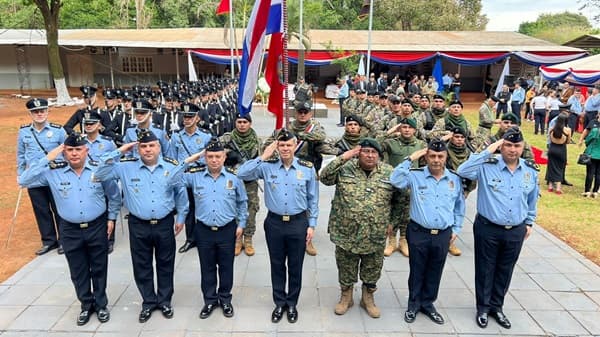 Emotivo homenaje a policías caídos en Curuguaty hace 12 años