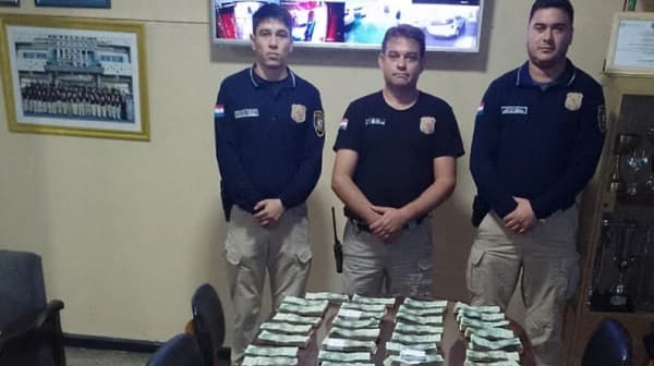 Policía recupera botín robado de casa de cambios en Villa Morra