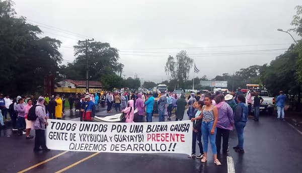 Pobladores de Guayaybí e Yrybucuá amenazan con manifestarse en MOPC