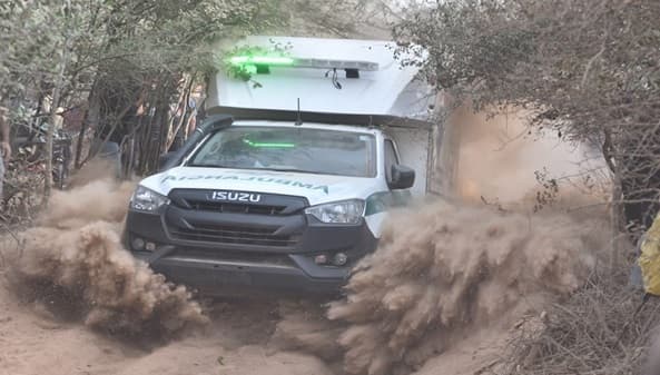 Accidente en el Transchaco Rally deja dos espectadores heridos