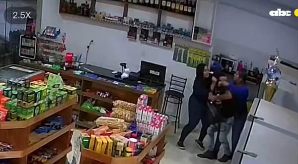 Mujeres valientes frustran robo en autoservicio de Luque