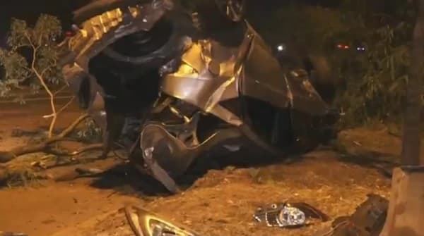 Doble choque en Luque: Tres heridos y una camioneta prófuga
