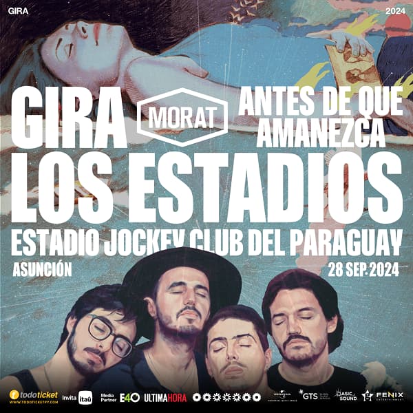 Morat sacudirá Asunción: Gira 'Los Estadios' llega al Jockey