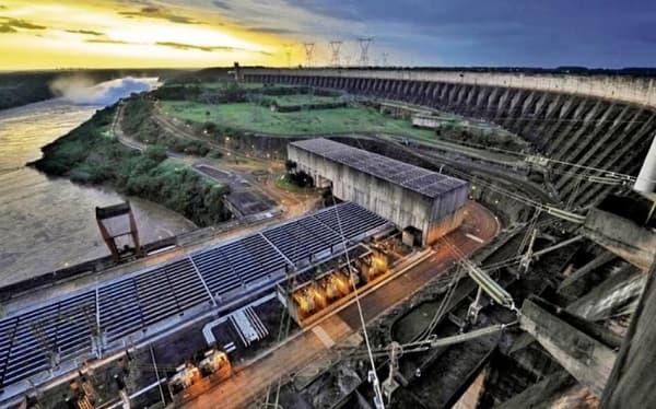 Reducción en la producción de energía de Itaipú debido a El Niño