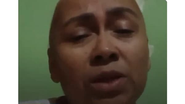 Paciente con cáncer suplica a ministra por medicamentos