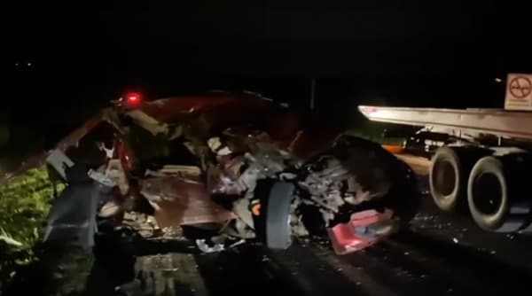 Fiscal sobrevive milagrosamente a choque contra bus en Misiones