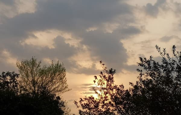 Ambiente fresco a caluroso y chaparrones en el Norte y Este