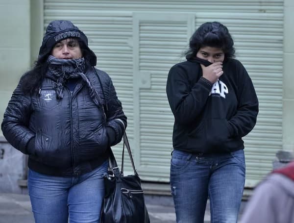 Jueves fresco y lluvioso: temperaturas siguen bajando