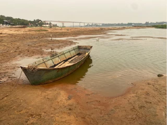 Crisis pesquera en el riacho San Francisco de Paraguay