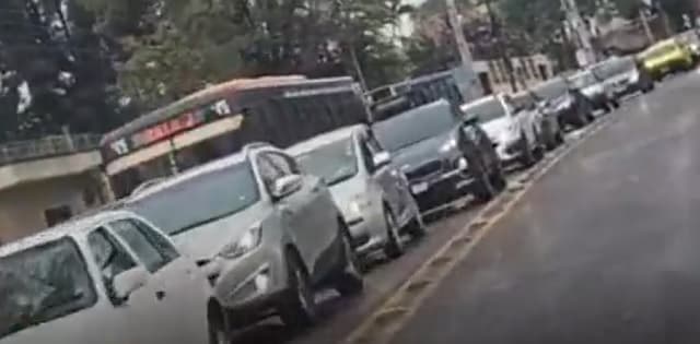 Semáforos sin energía provocan caos en Asunción y Central