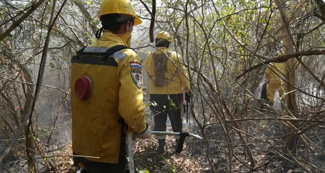 Incendio en cerro Chovoreca afecta 70.000 hectáreas en el Chaco