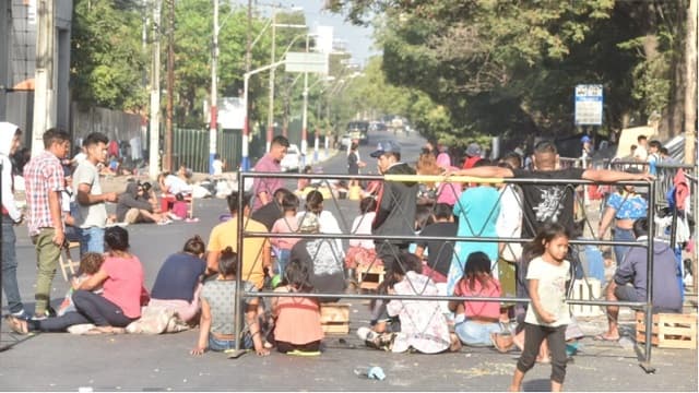 Indígenas amenazan con nuevo bloqueo en avenida Artigas