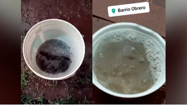 Lluvia negra en algunas localidades de Itapúa