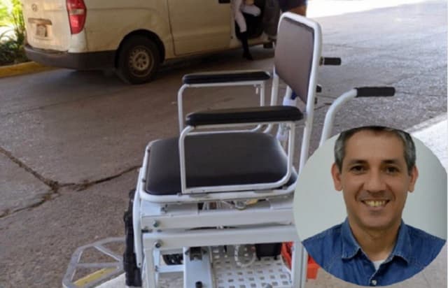 Docente premiado por innovadora silla de ruedas ajustable