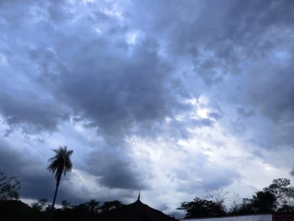 Alerta por tormentas intensas en el sur y este de la Región Oriental