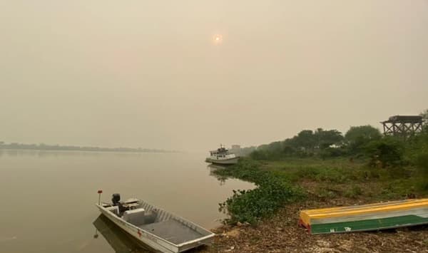 Persisten focos de incendios en Chovoreca y humo afecta el Chaco