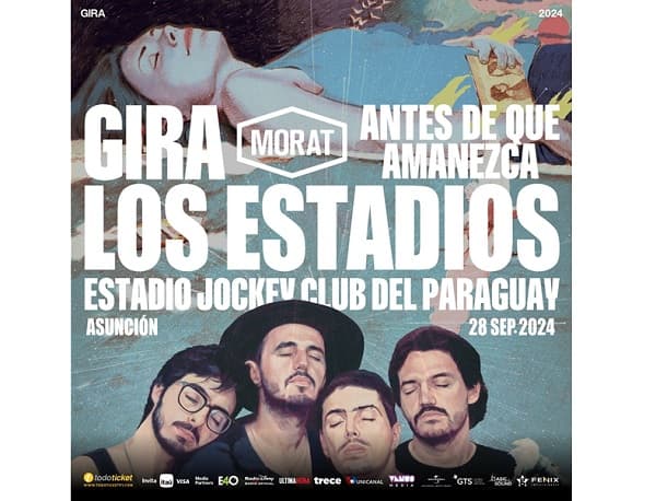 Morat enciende los escenarios con su gira “Los Estadios”