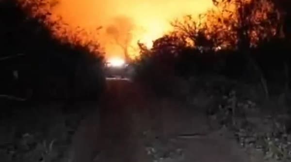 Devastador incendio forestal avanza desde Bolivia al Chaco