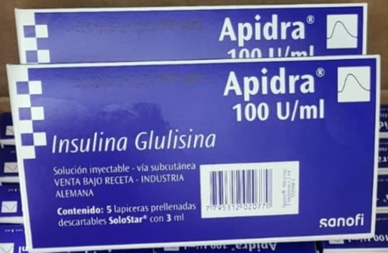 Salud asegura adquisición de 18.000 unidades de insulina ultrarrápida