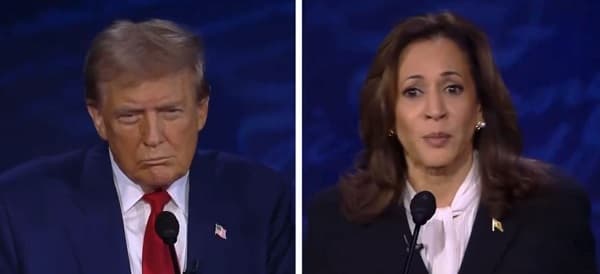 Kamala Harris y Trump protagonizan candente debate presidencial