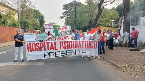 Funcionarios del Hospital Psiquiátrico exigen reducción horaria