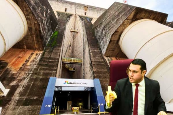 Hernán Rivas en la comisión para negociar el Anexo C de Itaipú