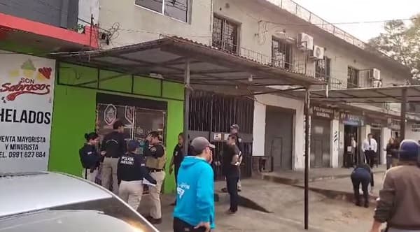 Allanamientos simultáneos en Lambaré por tragamonedas ilegales