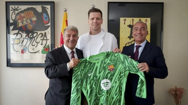 Szczesny ya entrena con el Barça tras fichar por una temporada