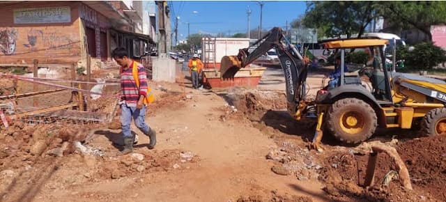 Obras en Eusebio Ayala: comerciantes denuncian pérdidas