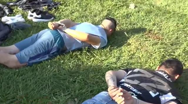 Detienen en Ñemby a supuestos asaltantes sorprendidos en fiesta