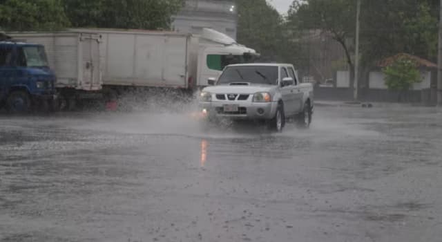 Alerta meteorológica para cuatro departamentos