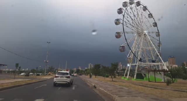 Alerta por lluvias y tormentas para seis departamentos