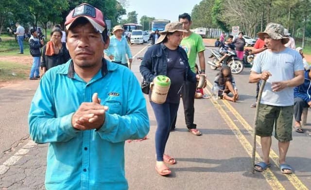 Indígenas suspenden manifestación y esperan reunión clave en Asunción