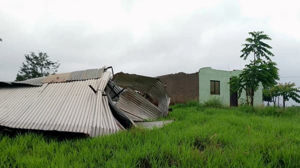 Tormenta y granizo dañan más de 1.000 viviendas en Alto Paraná