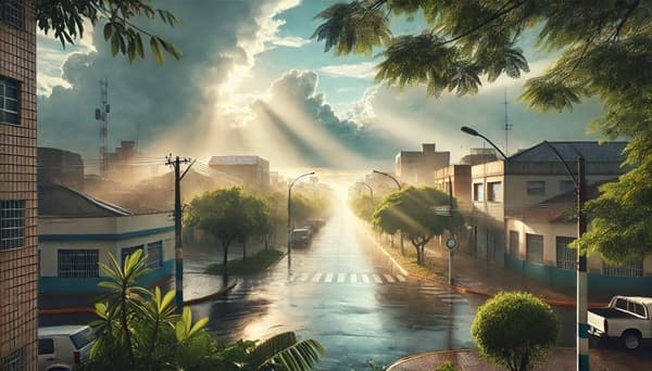 Tormentas moderadas a fuertes marcarán el domingo en el norte del país