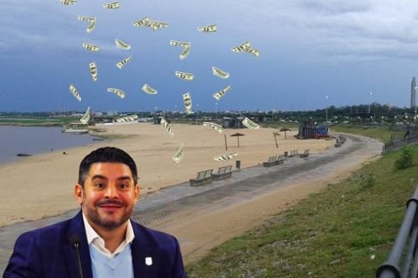 Nenecho pide vender tierras de la Costanera para pagar deudas, denuncia concejal