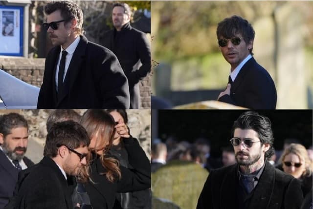 Ex-integrantes de One Direction despide a Liam Payne en un emotivo funeral