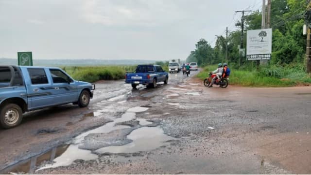 Ruta al aeropuerto y ex-Transchaco en caos antes de la final de Sudamericana