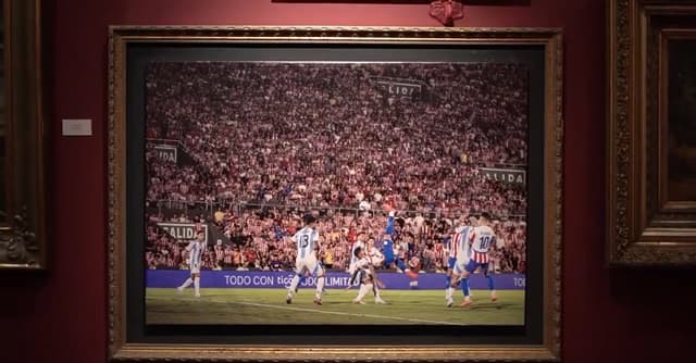 Una obra de arte eterna: el gol de Antonio Sanabria en el museo