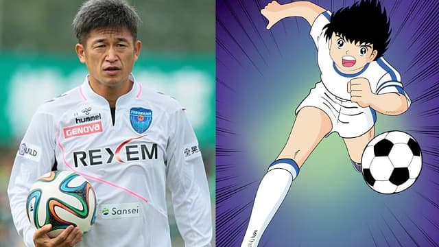 Inspiró al creador de los Supercampeones, tiene 57 años y seguirá jugando al fútbol