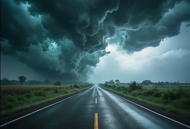 Meteorología prevé tormentas con vientos y granizos en el norte y este